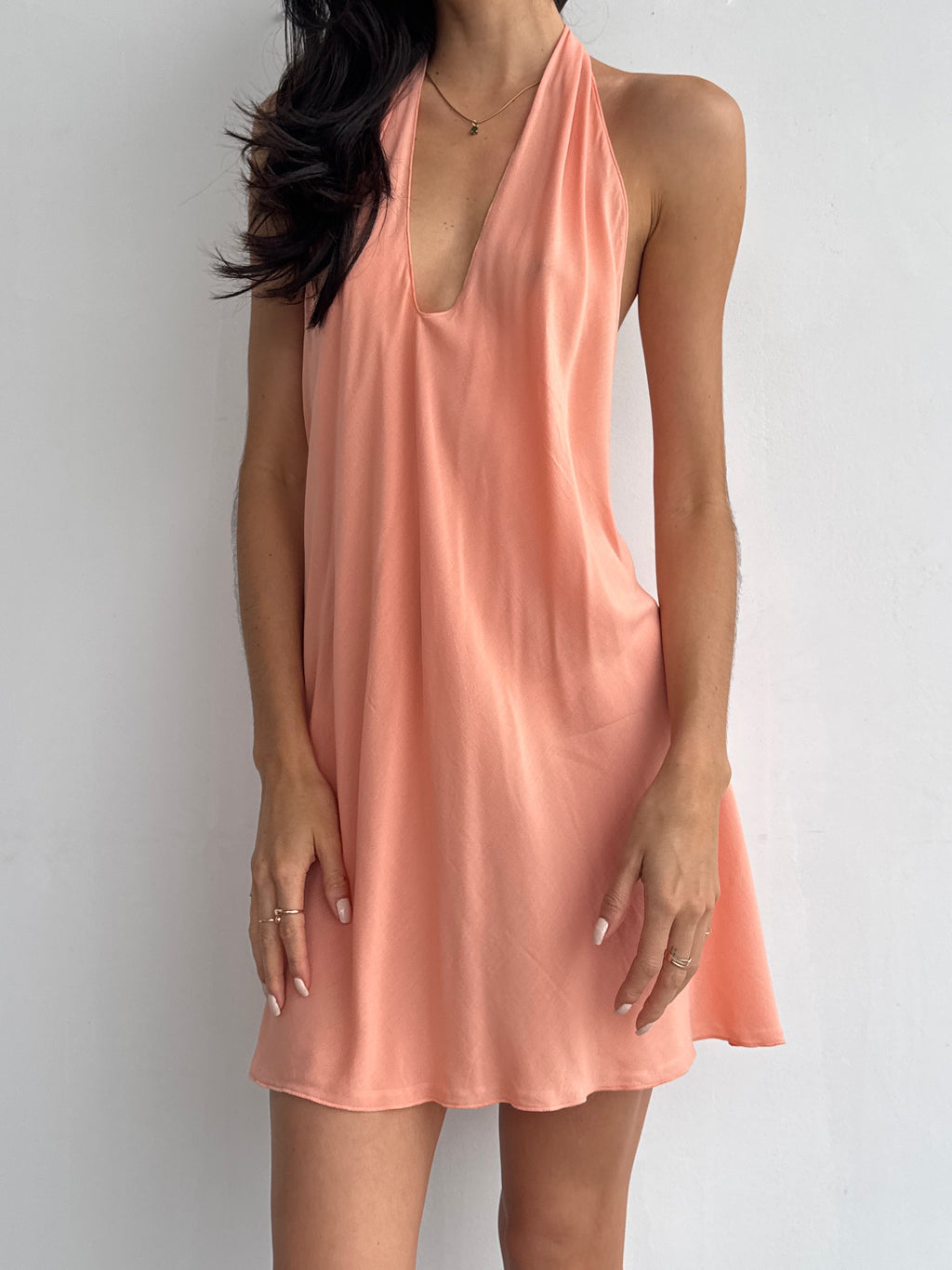 Luna Dress - Apricot