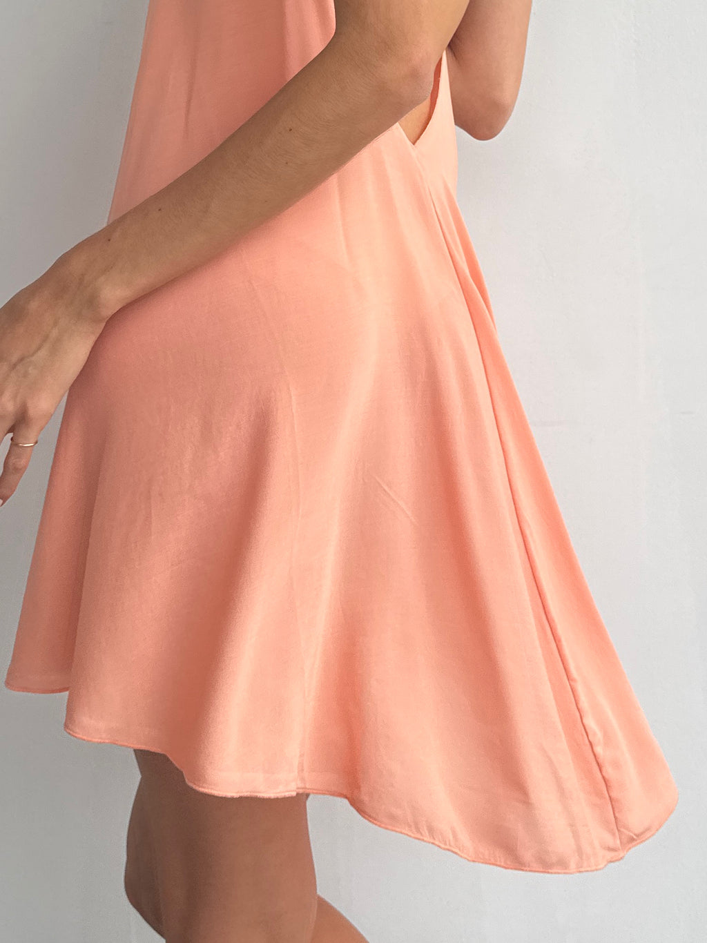 Luna Dress - Apricot