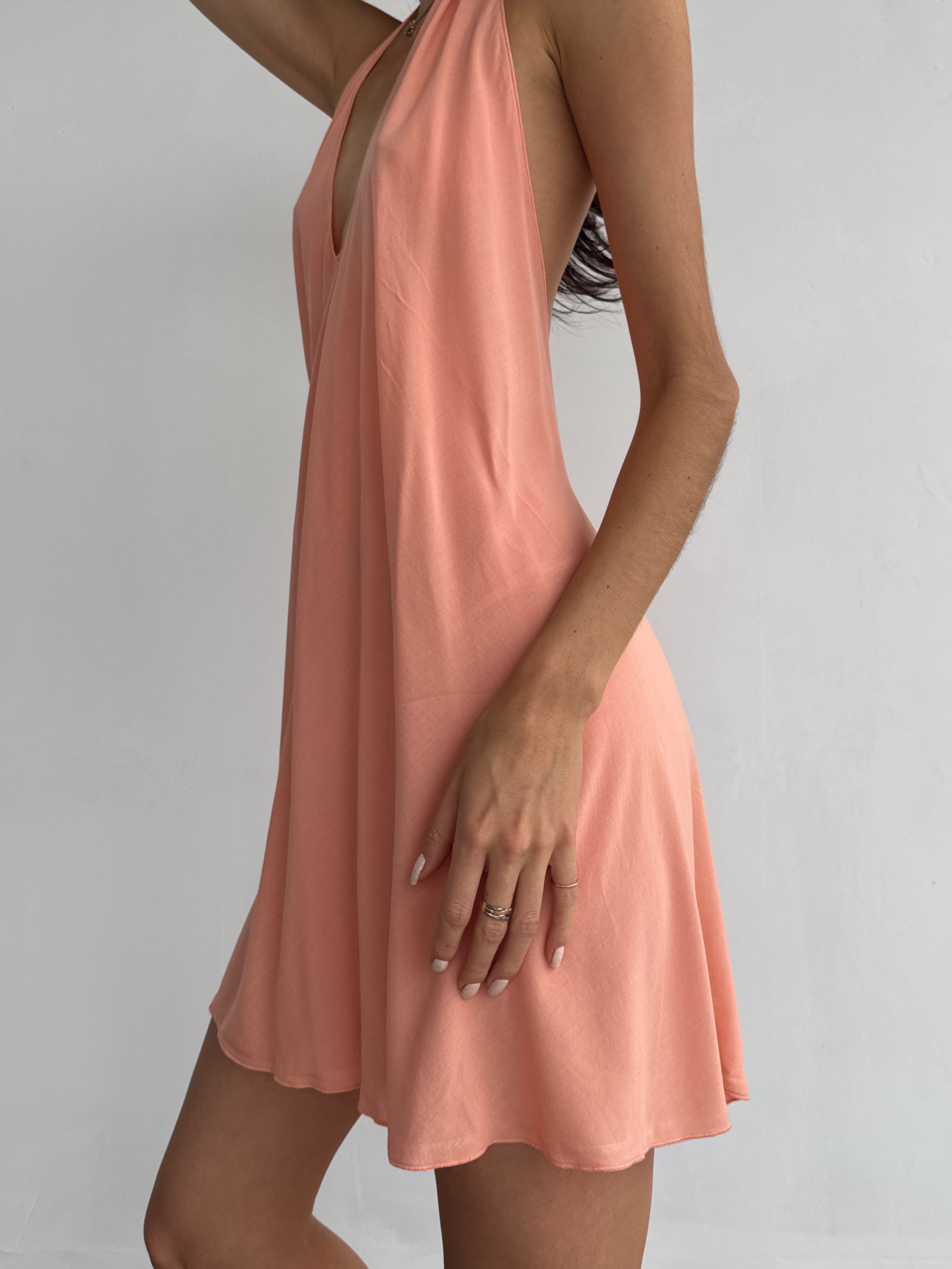 Luna Dress - Apricot