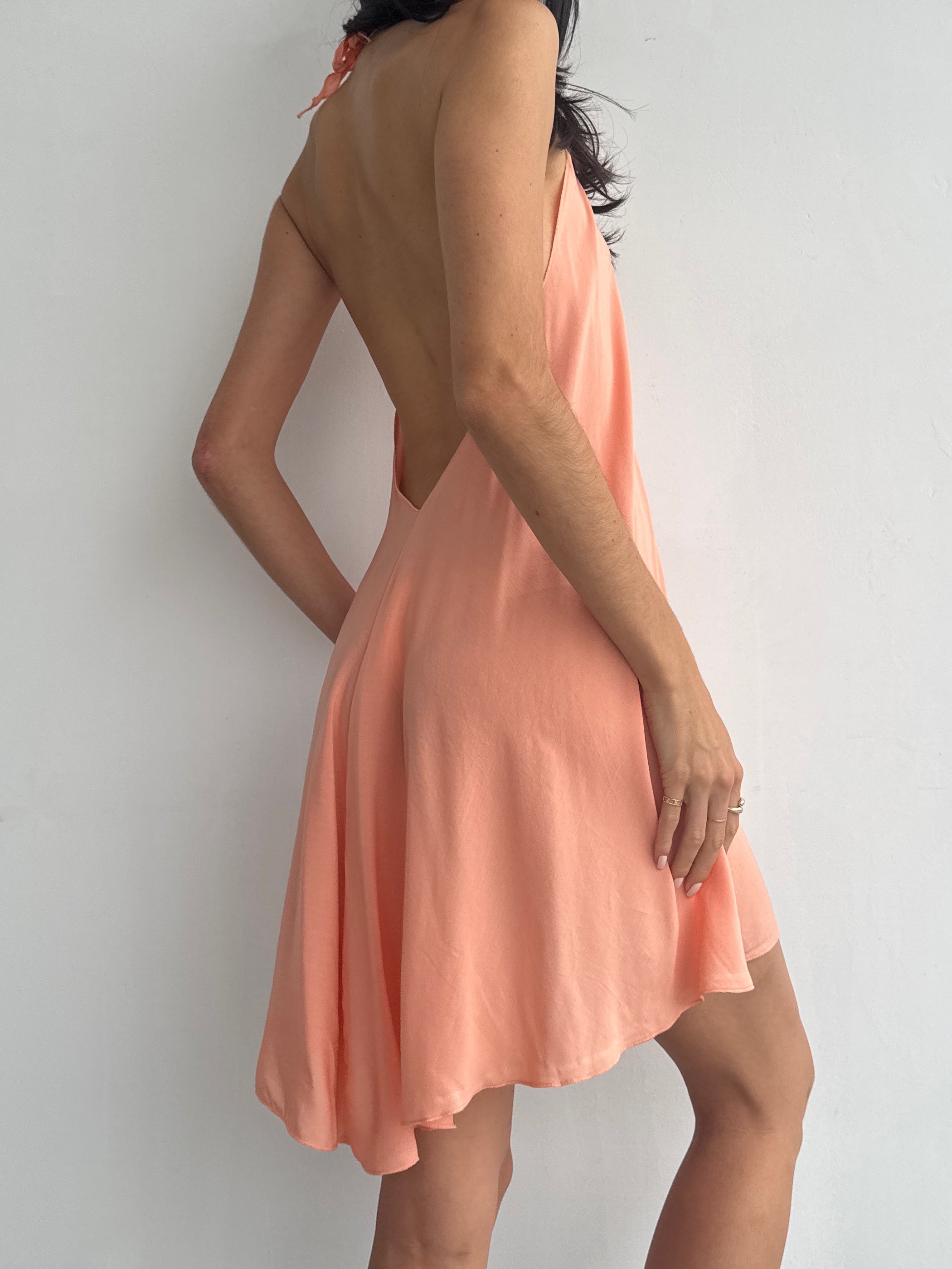 Luna Dress - Apricot